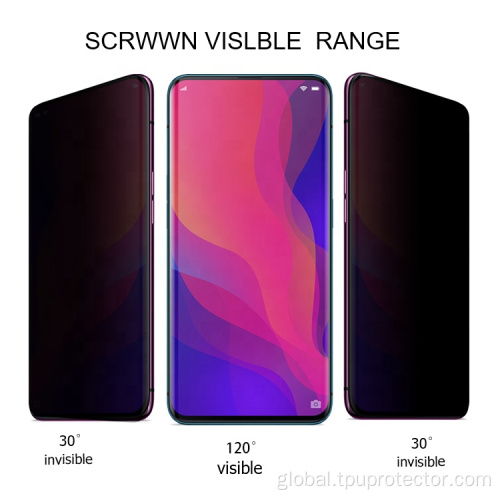 Privacy Screen Protector Oppo Find X Privacy Screen Protector For Oppo Find X Supplier